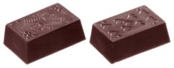 Chocolate World Frame Moulds - CW1372 - Playing Cards 18 Fig. (Part 2) - 15gm - 39x25x13mm