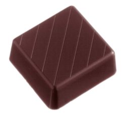Chocolate World Frame Moulds - CW1375 - Cup Lozenge - 20gm - 54x46x12mm