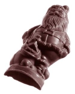 Chocolate World Frame Moulds - CW1389 - Santa Claus - 14gm - 55.6x29x18mm