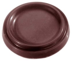 Chocolate World Frame Moulds - CW1413 - Roundel - 7gm - 39x39x8mm