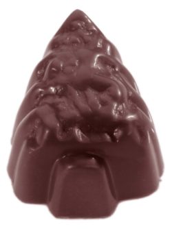 Chocolate World Frame Moulds - CW1427 - Christmas Tree - 32gm - 47x37x27mm