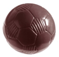 Chocolate World Frame Moulds - CW1428 - Football Ø 26mm - 6gm - 26x26x13mm