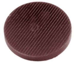 Chocolate World Frame Moulds - CW1455 - Disc Ø 31mm - 2gm - 31x31x2mm