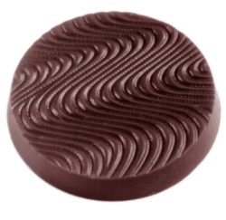 Chocolate World Frame Moulds - CW1456 - Disc Ø 40mm - 9gm - 39x39x5mm