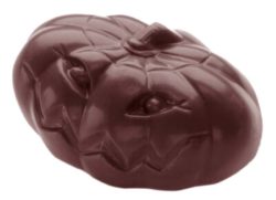 Chocolate World Frame Moulds - CW1462 - Halloween Pumpkin Large - 26gm - 58x37x19mm