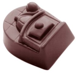 Chocolate World Frame Moulds - CW1469 - Coffee Mill - 14gm - 30x37x19mm