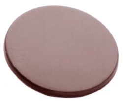 Chocolate World Frame Moulds - CW1481 - Disc Ø 43mm - 4gm - 43x43x2mm