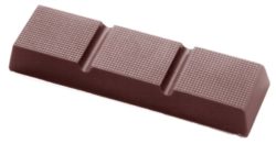 Chocolate World Frame Moulds - CW1489 - Bar - 51gm - 108x30x11mm