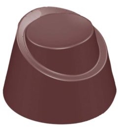 Chocolate World Frame Moulds - CW1555 - Modern Round1 - 12.3gm - 29.5x29.5x20.2mm