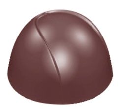Chocolate World Frame Moulds - CW1556 - Modern Round2 - 6gm - 25.55x25.55x15.54mm