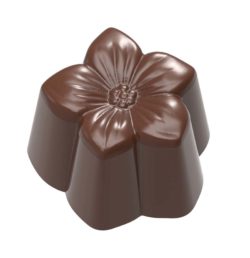 Chocolate World Frame Moulds - CW1568 - Violet Small - 8gm - 25x24.5x18mm