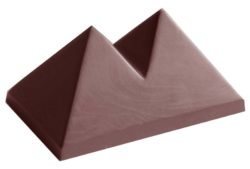 Chocolate World Frame Moulds - CW1573 - Be Pyraline - 14gm - 40x25x18.5mm