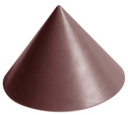 Chocolate World Frame Moulds - CW1575 - Be Mountain - 5.5gm - 29x29x20mm