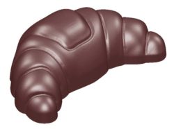 Chocolate World Frame Moulds - CW1638 - Croissant - 9.8gm - 48x29x15mm