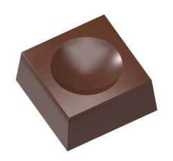 Chocolate World Frame Moulds - CW1653 - Foot For Globe 40 Gr - 40gm - 43x43x20mm