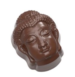 Chocolate World Frame Moulds - CW1661 - Buddha Head - 10.5gm - 27x35x19mm