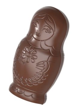 Chocolate World Frame Moulds - CW1682 - Matroesjka - 10.5gm - 50x26x12mm