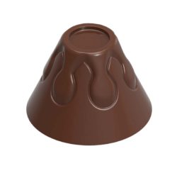 Chocolate World Frame Moulds - CW1738 - Volcano - Louis Tanuhadi - 10gm - 31x31x21.5mm