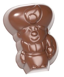 Chocolate World Frame Moulds - CW1869 - Pete Chocolate - 10.5gm - 34.5x25x18mm