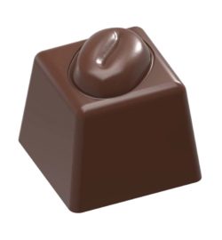 Chocolate World Frame Moulds - CW1880 - Cube Coffee Bean 6