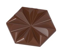 Chocolate World Frame Moulds - CW1906 - Tablet Ruby - 56gm - 103.5x89.5x13.5mm
