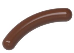Chocolate World Frame Moulds - CW1920 - Frankfurter Sausage - 24gm - 120x34x10.5mm