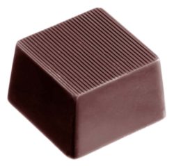 Chocolate World Frame Moulds - CW2150 - Square - 24gm - 32x32x20mm