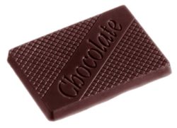 Chocolate World Frame Moulds - CW2233 - Chocolate - 5gm - 41x30x4mm