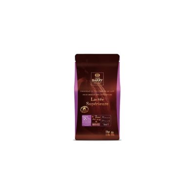 Cacao Barry milk chocolate chips Lactee superieure 5kg bag