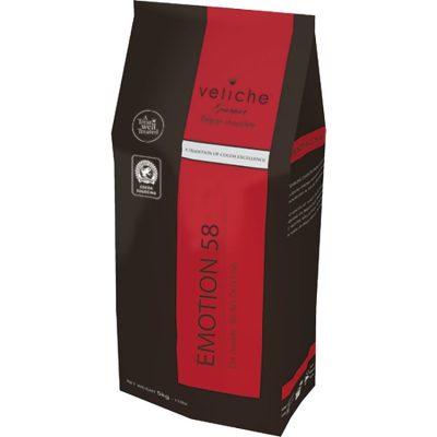 Veliche dark chocolate chips gourmet emotion 58 5kg bag