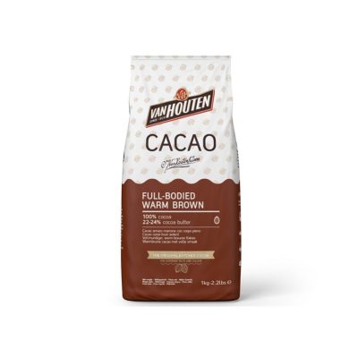 Van houten full bodied warm brown Cocoa powder 1kg bag
