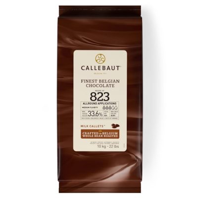 Callebaut milk chocolate chips couverture 823 10kg bag