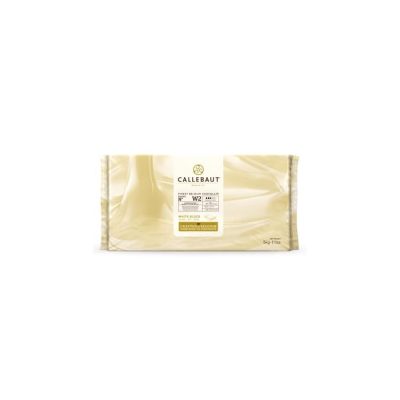 Callebaut white chocolate block W2 5kg bar