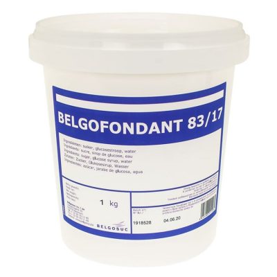 White Refined Fondant Mass (83% sucrose) - 1kg tub