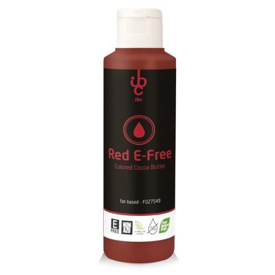 Coloured Cocoa Butter; E Free Red - 245g