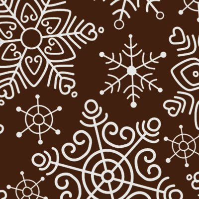 Transfer Sheets; Elegant Snow Bag of 30