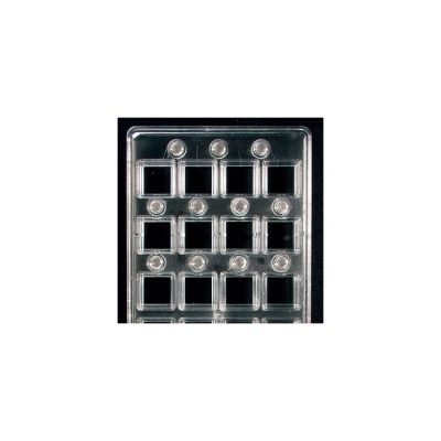 Magnetic Praline Mould; Square each