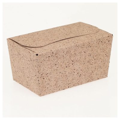 250g Fold Flat Ballotin; Cocoa Shell Bag of 50