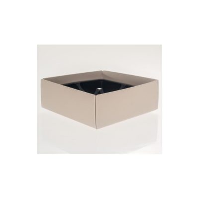 4 Choc Pastel Coffee Folding Base Pack of 25