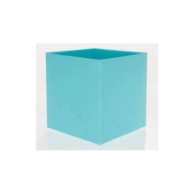 Truffle box; Pastel Turquoise Folding Base Pack of 25
