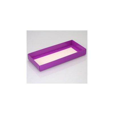 18 Choc Purple Folding Base Bag of 25