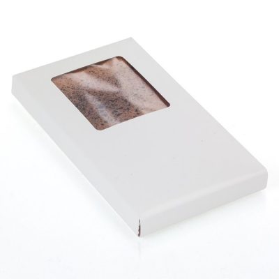 Small Envelope for chocolate Bar; Gloss White Pack of 50