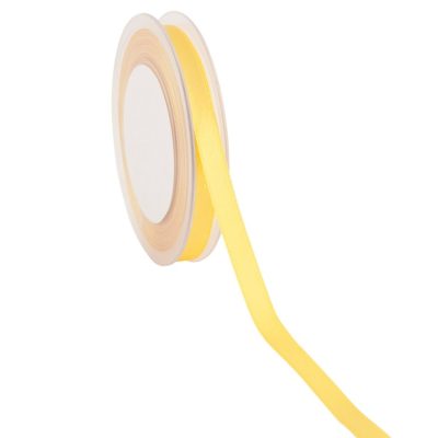Double Face Satin Ribbon; Golden Yellow 25m reel