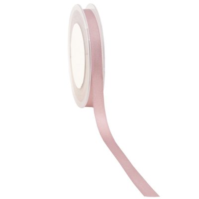 Double Face Satin Ribbon; Old Rose 25m reel