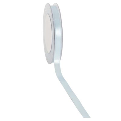 Double Faced Satin Ribbon; Light Blue 25m reel