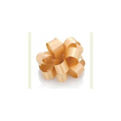 PullBow Ribbon; Old Gold 40m roll