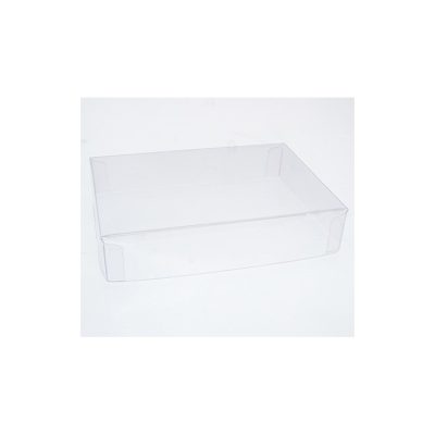 12 Choc Clear Rigid Lid Pack of 50