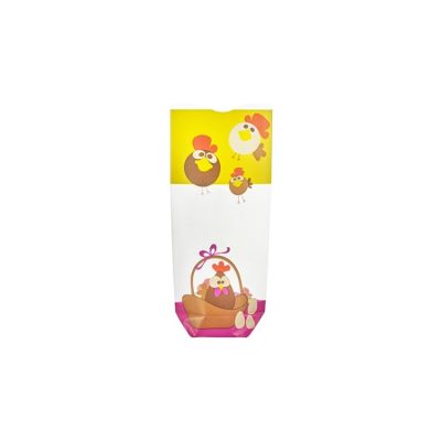 Polypropylene Satchel; Easter Hens box of 100