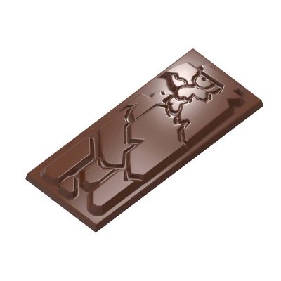 Chocolate World Frame Moulds - CW12030 - Tablet Eagle - 42gm - 117x49x8mm
