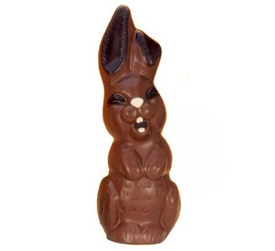 Chocolate World Hollow Figure Moulds - H110 - Laughing Hare 120mm - 120x45x51mm